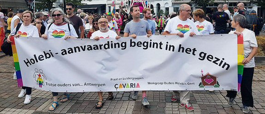 Trotse Ouders op de Antwerp Pride